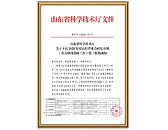 山東省科學(xué)技術(shù)廳關(guān)于下達(dá)2022年度山東省重點研發(fā)計劃（重大科技創(chuàng)新工程）第二批的通知